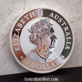 Perth MInt 2019 Silver Nugget Welcome Stranger One OZ Silver - Australian Silver