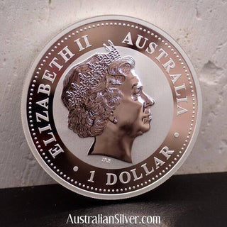 Perth Mint 2002 Kookaburra 1 OZ Silver Coin - Australian Silver