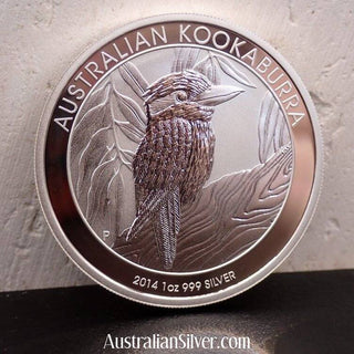 Perth Mint Silver 2014 Australian Kookaburra One OZ .999 fine - Australian Silver