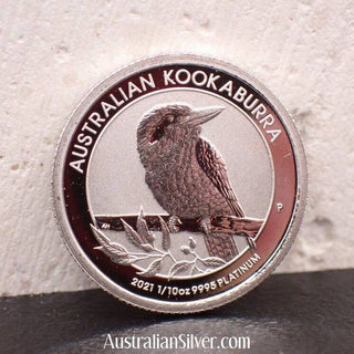 2021 Platinum Kookaburra 1/10 OZ - Australian Silver